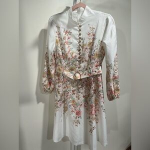 Floral Long Sleeve Dress